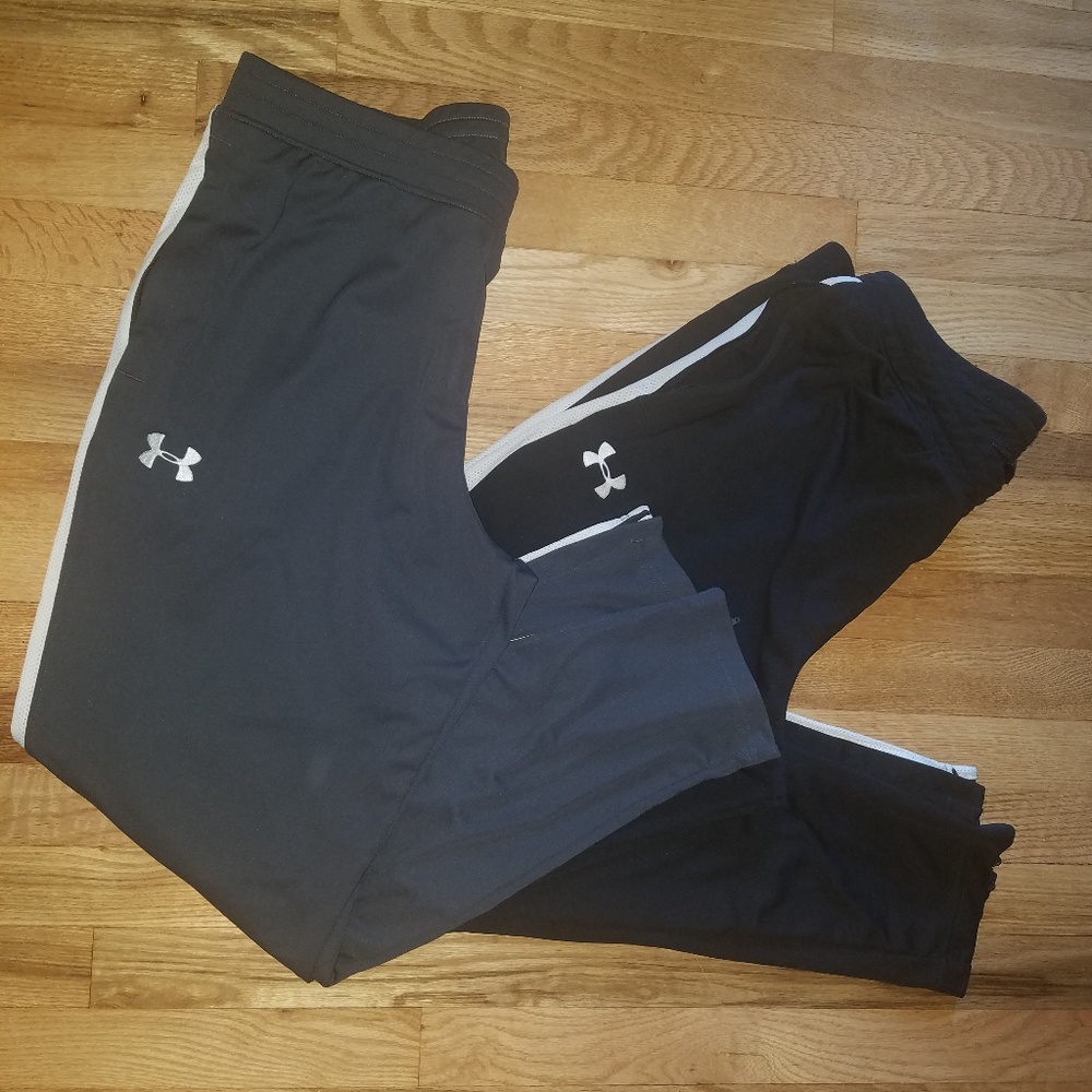 2 mens under armour  joggers